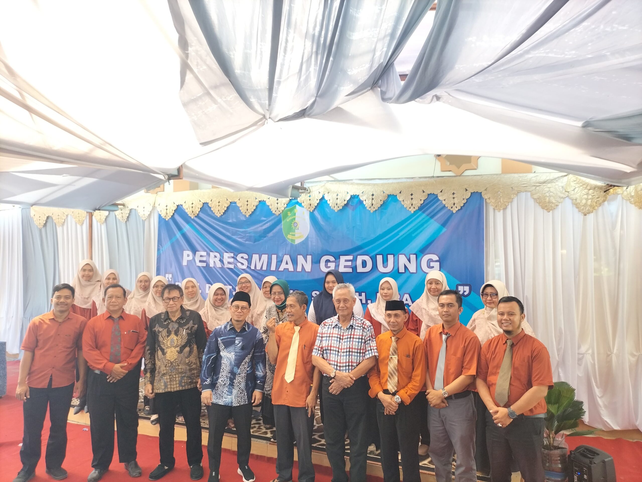 Peresmian Gedung Prof. Dr. Tjip Ismail di SMA Muhammadiyah Kedawung