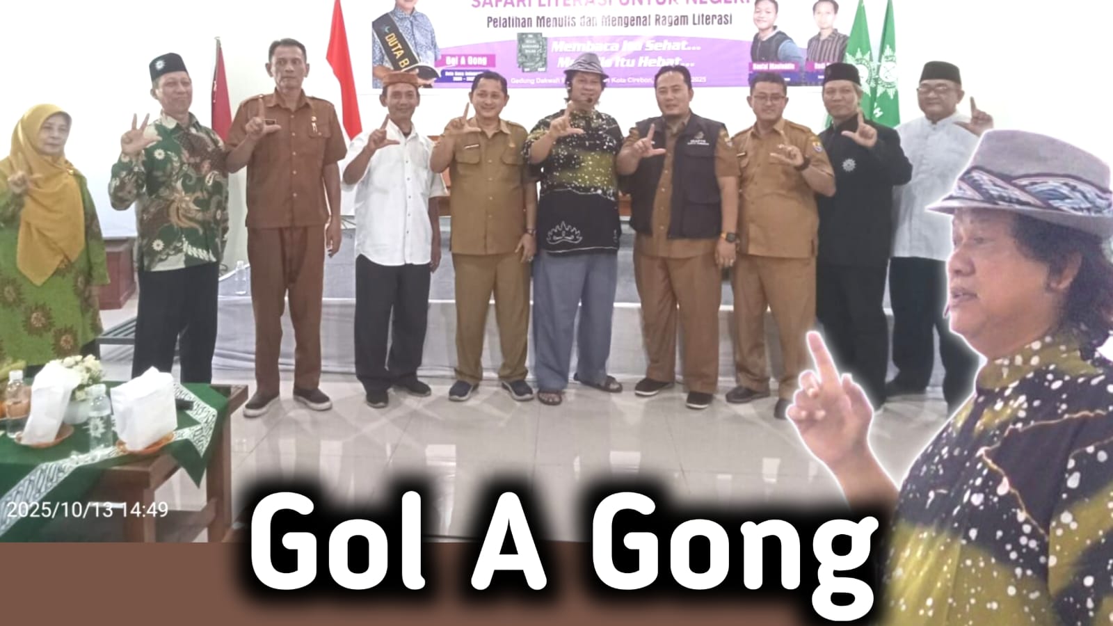 Menjadi Penulis Kaya’ GOL A GONG