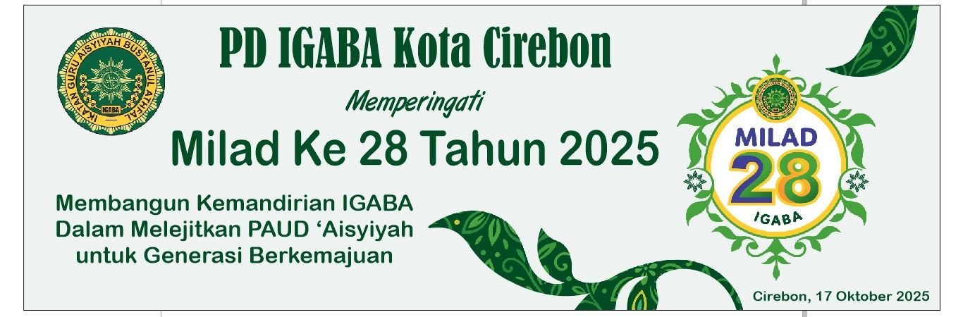 Peringatan HUT ke-28 IGABA Kota Cirebon: Membangun Kemandirian dan Meningkatkan Mutu PAUD Aisyiyah untuk Generasi Berkemajuan