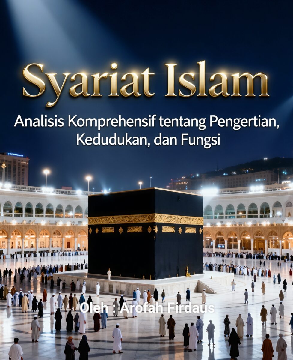 Syariat Islam: Analisis Komprehensif tentang Pengertian, Kedudukan, dan Fungsi
