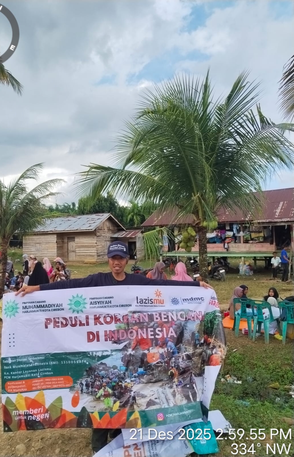 Relawan Kemanusiaan Muhammadiyah Kota Cirebon: Ferry Johari, Jejak Pengabdian di Tanah Bencana