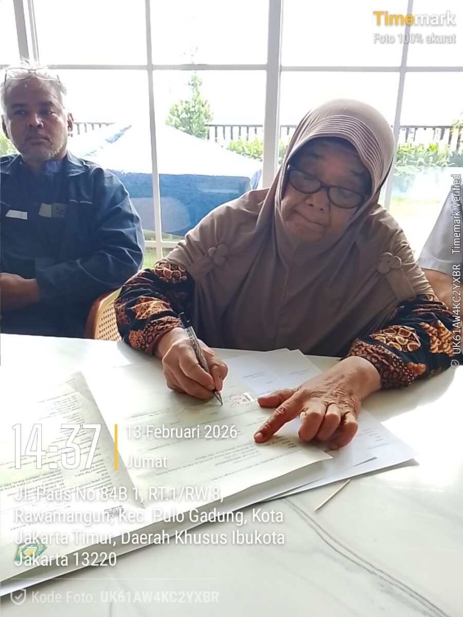 Akad Ikrar Wakaf Tanah Persyarikatan Muhammadiyah Berjalan Khidmat