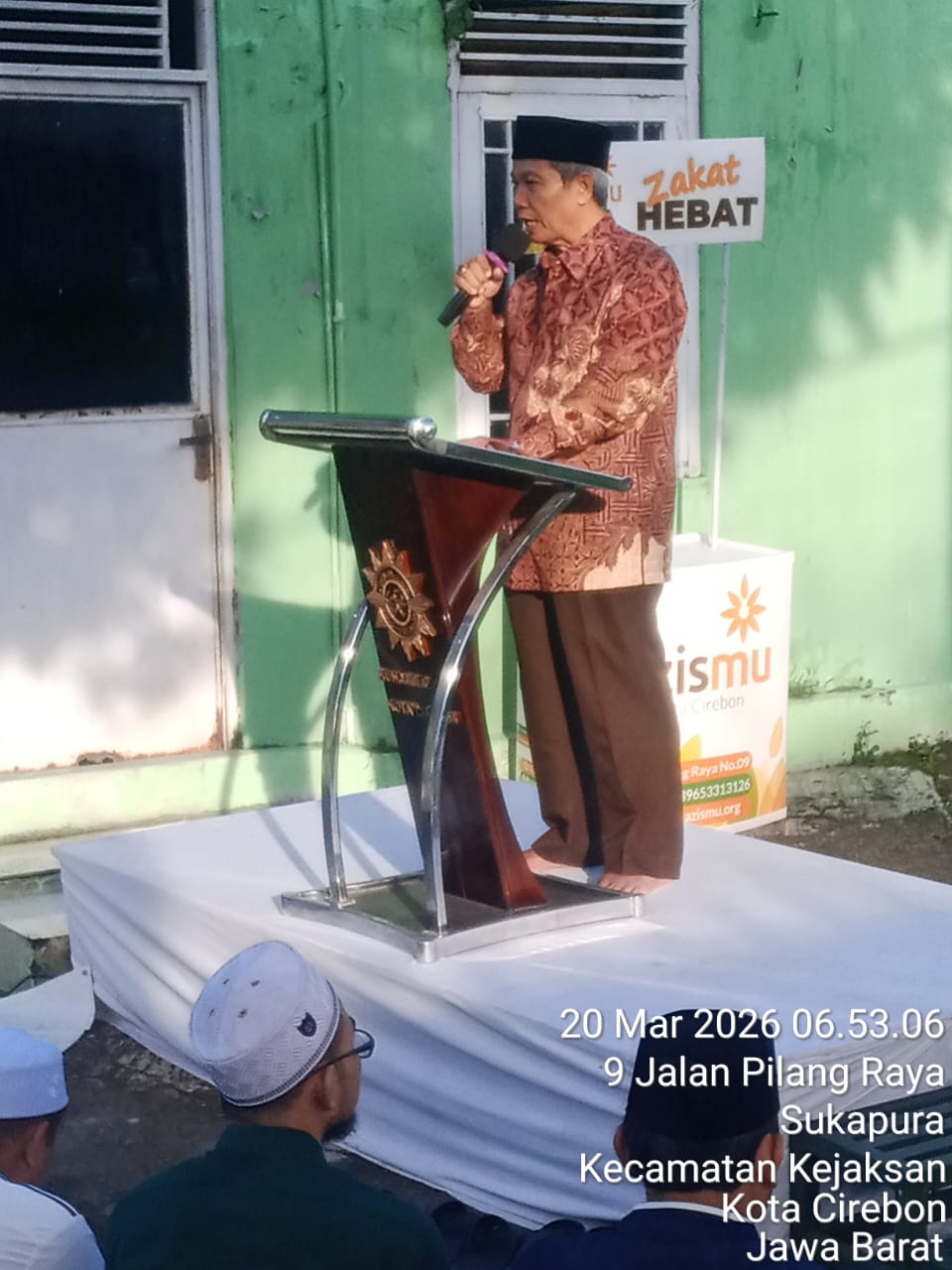 Salat Idul Fitri 1447 H di Gedung Dakwah Muhammadiyah: Ketua PDM Kota Cirebon Ajak Jihad Memperkokoh Nilai Keadaban Bangsa