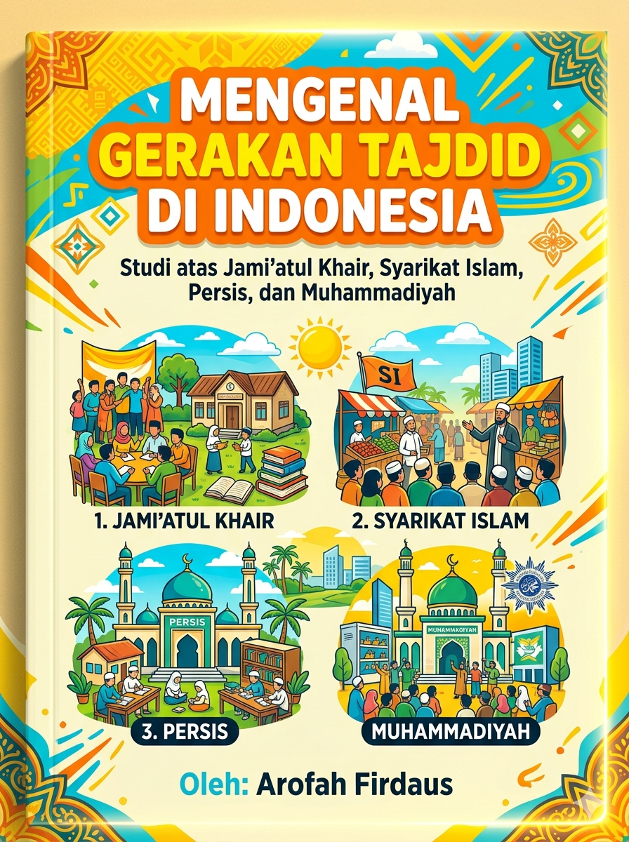 Mengenal Gerakan Tajdid di Indonesia: Studi atas Jami’atul Khair, Syarikat Islam, Persis, dan Muhammadiyah