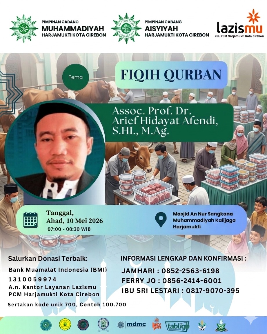 Keutamaan Kurban dan Sunah Jalan Berbeda saat Idul Adha: Pengajian Bulanan PCM dan PCA Harjamukti Cirebon