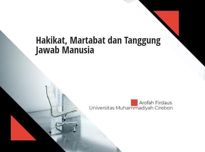 Hakikat, Martabat, dan Tanggung Jawab Manusia