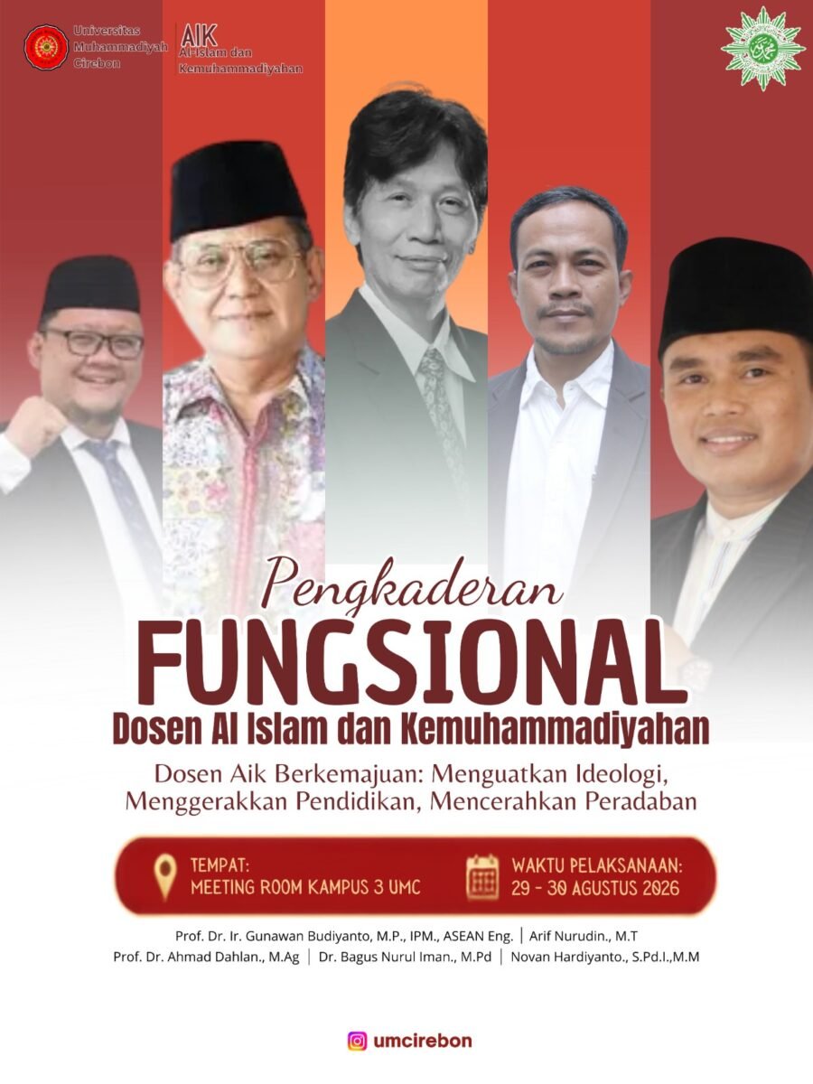 Dosen AIK Berkemajuan: Menguatkan Ideologi, Menggerakkan Pendidikan, Mencerahkan Peradaban