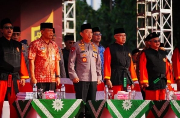 Muktamar XVI Tapak Suci Dibuka dengan Khidmat di Simpang Lima Semarang, Kapolri dan Wali Kota Terima Anugerah Kehormatan