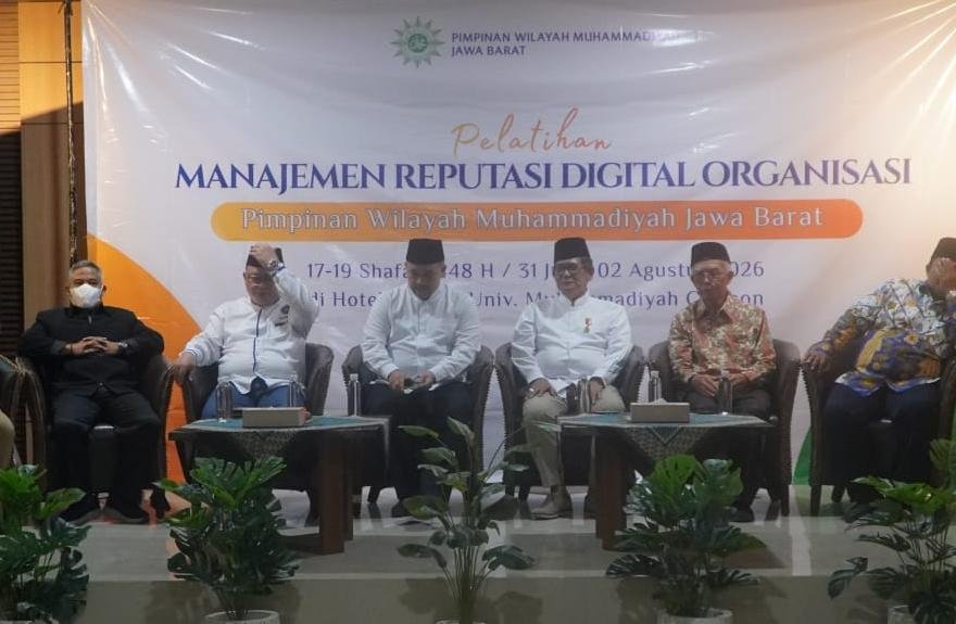 Pelatihan Manajemen Reputasi Digital Muhammadiyah Jabar Resmi Ditutup, Empat Pilar DATA Jadi Komitmen Bersama
