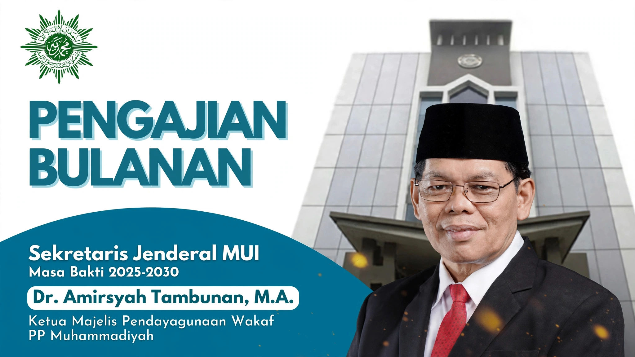 Pengajian PDM Kota Cirebon: Buya Amirsyah Gaungkan Akhlak Mulia