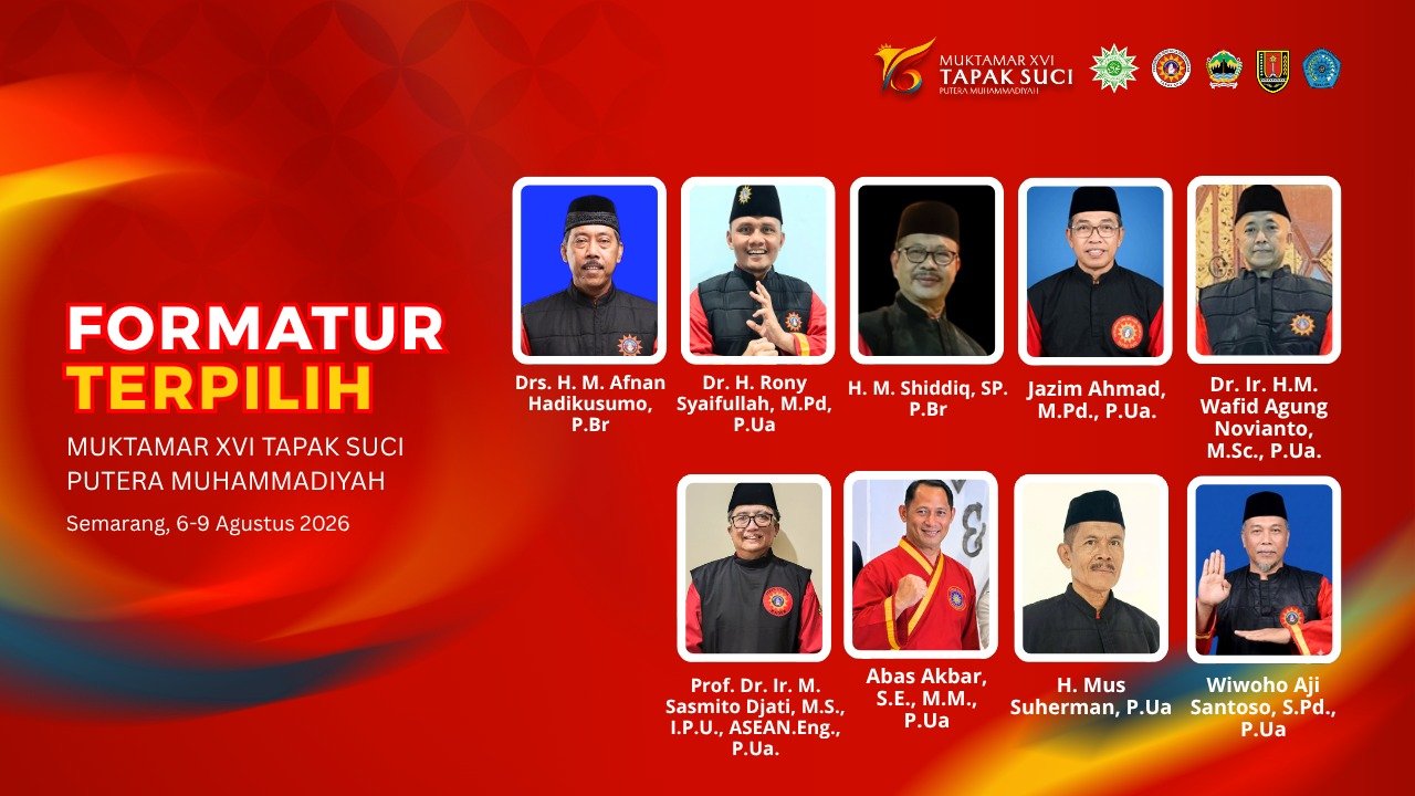 Sidang Tanwir Muktamar XVI Tapak Suci Putera Muhammadiyah Tentukan Sembilan Formatur Pimpinan Pusat