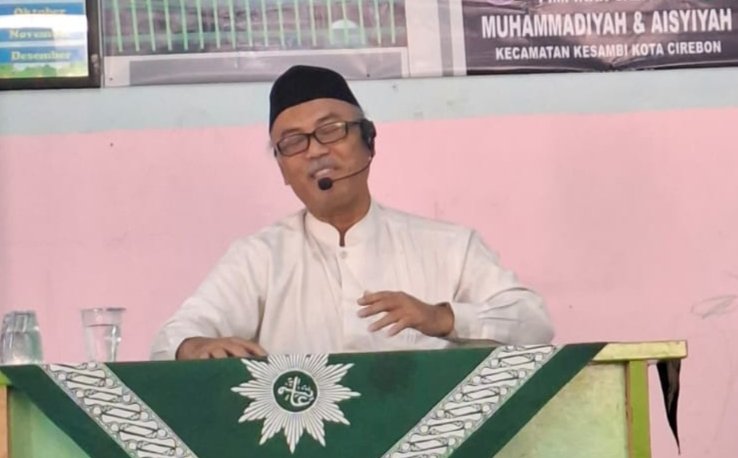 Ustadz Otang Misbah Jalil Paparkan Risalah Akhlak Muhammadiyah di Pengajian Ahad Pagi PCM Kesambi